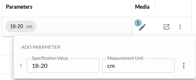 custom parameters