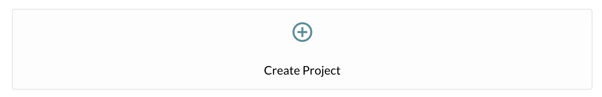 create project