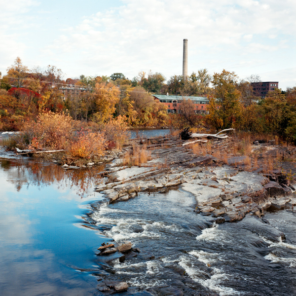 A Factory Value Stream - A River with a factory in the background by Ronan Furuta