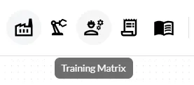 training matrix icon